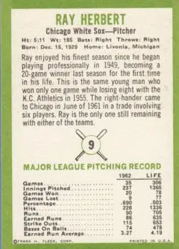Back of Ray Herbert