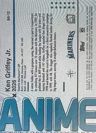 Retro di Ken Griffey Jr.