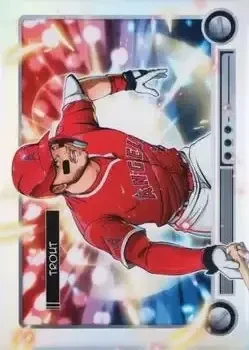 2026 Bowman #BA-23 Anime Mike Trout