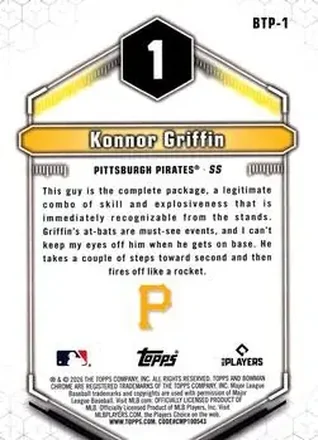 Reverso de Konnor Griffin