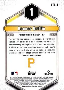 Back of Konnor Griffin