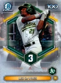 2026 Bowman #BTP-3 Bowman Scouts' Top 100 Leo De Vries