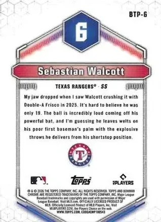 Sebastian Walcott 裏面