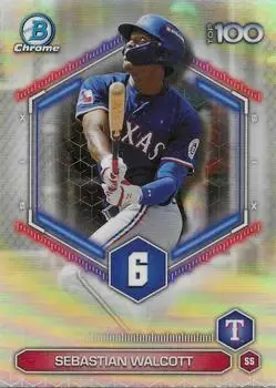 2026 Bowman #BTP-6 Bowman Scouts' Top 100 Sebastian Walcott