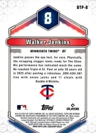 Walker Jenkins Rückseite