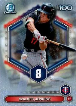 2026 Bowman #BTP-8 Bowman Scouts' Top 100 Walker Jenkins