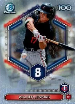 2026 Bowman #BTP-8 Bowman Scouts' Top 100 Walker Jenkins
