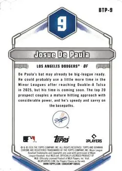 Back of Josue De Paula