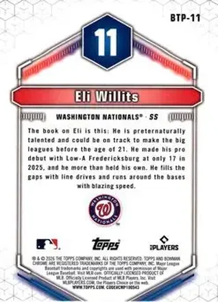 Reverso de Eli Willits