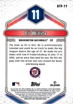 Back of Eli Willits