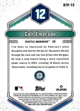 Colt Emerson Rückseite