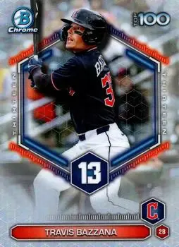 2026 Bowman #BTP-13 Bowman Scouts' Top 100 Travis Bazzana