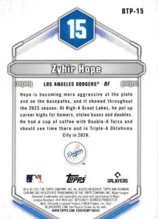 Achterkant van Zyhir Hope