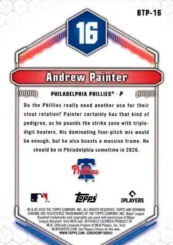 Back of Andrew Painter