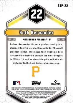 Back of Seth Hernandez