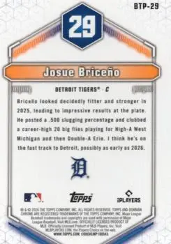 Back of Josue Briceño