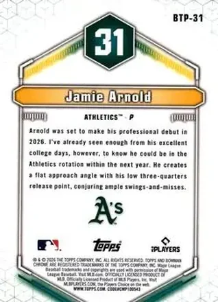 Jamie Arnold Rückseite
