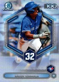 2026 Bowman #BTP-32 Bowman Scouts' Top 100 Arjun Nimmala
