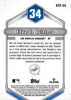 Back of Eduardo Quintero