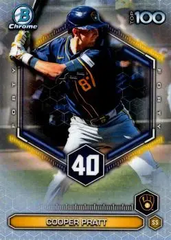 2026 Bowman #BTP-40 Bowman Scouts' Top 100 Cooper Pratt