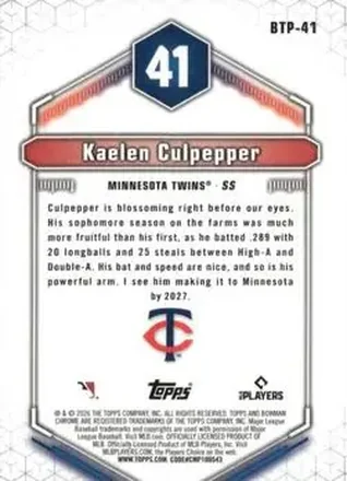 Kaelen Culpepper Rückseite