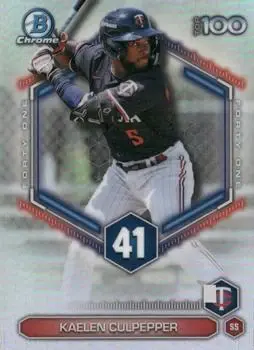 2026 Bowman #BTP-41 Bowman Scouts' Top 100 Kaelen Culpepper