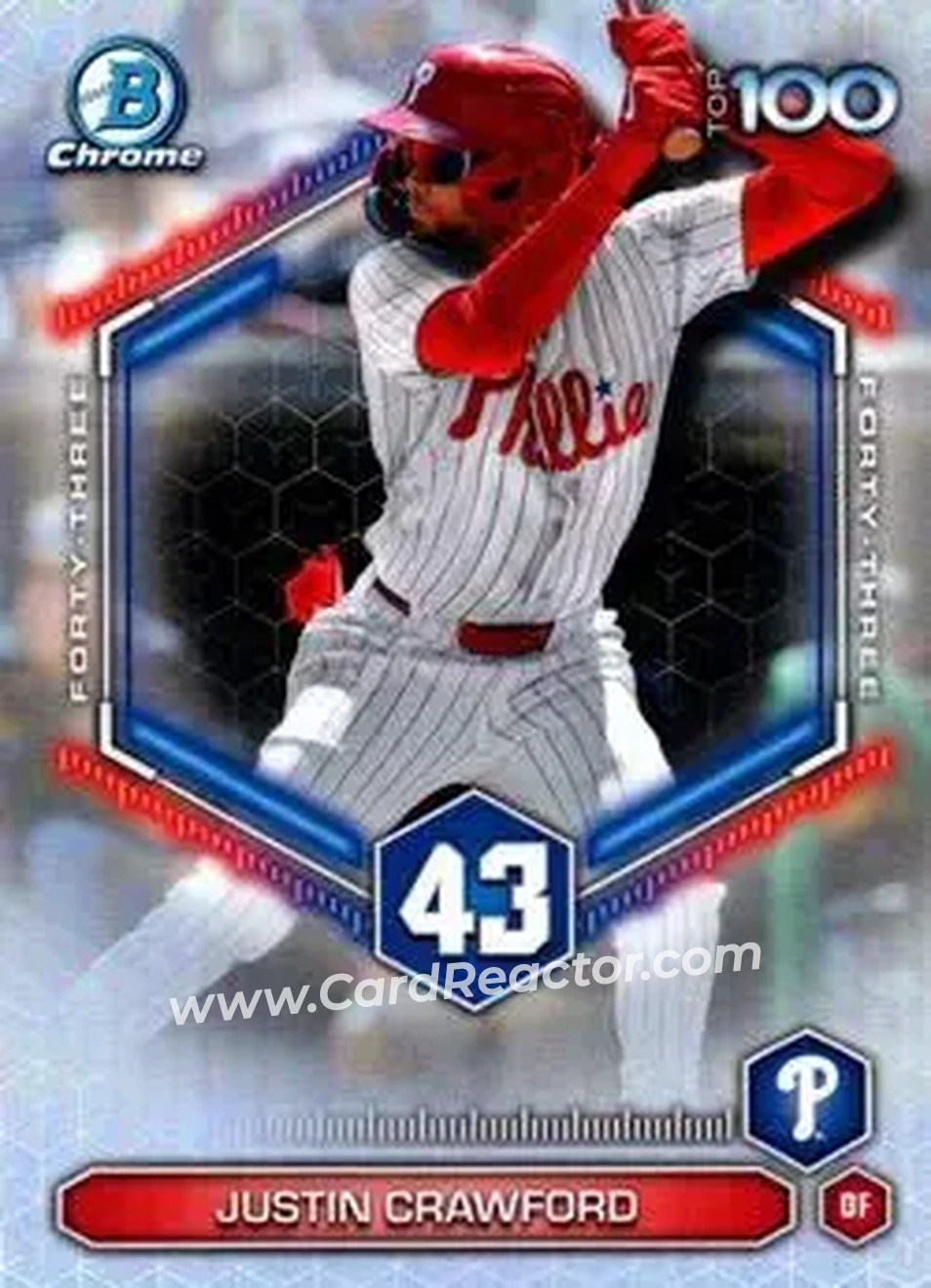 Enlarged card image