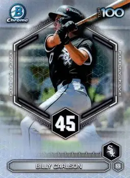 2026 Bowman #BTP-45 Bowman Scouts' Top 100 Billy Carlson