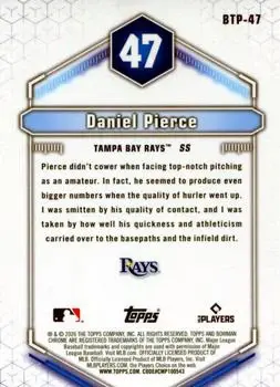 Back of Daniel Pierce