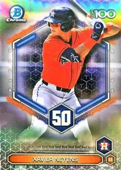2026 Bowman #BTP-50 Bowman Scouts' Top 100 Xavier Neyens