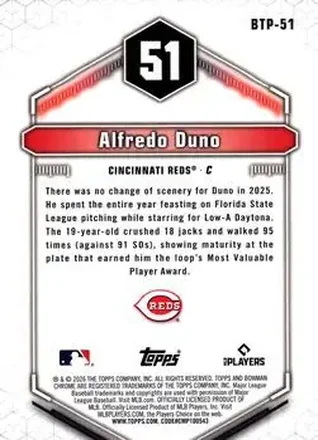 Alfredo Duno Rückseite