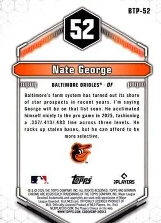 Nate George Rückseite