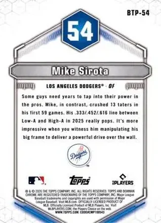 Mike Sirota Rückseite