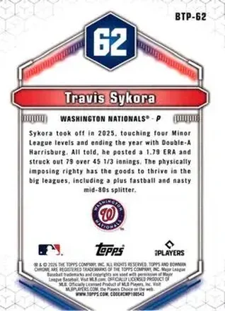 Travis Sykora Rückseite