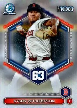 2026 Bowman #BTP-63 Bowman Scouts' Top 100 Kyson Witherspoon