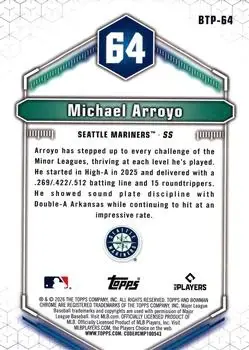Back of Michael Arroyo