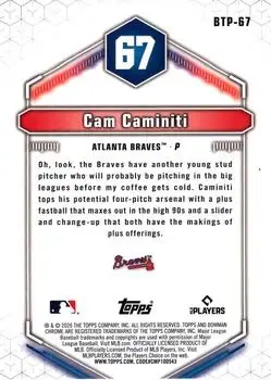 Back of Cam Caminiti