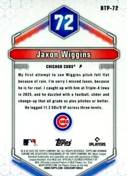 Back of Jaxon Wiggins