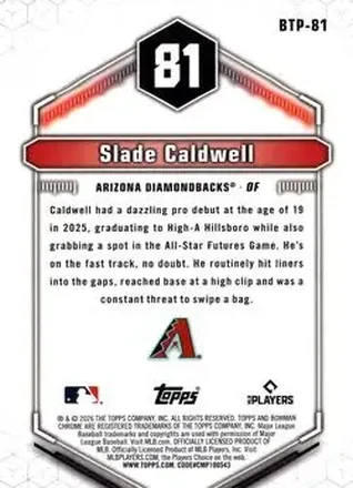 Slade Caldwell Rückseite