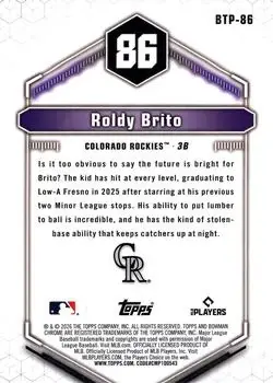 Back of Roldy Brito