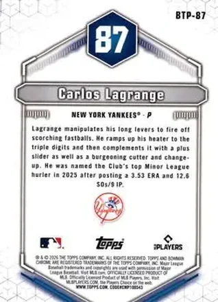 Verso de Carlos Lagrange