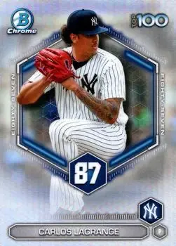 2026 Bowman #BTP-87 Bowman Scouts' Top 100 Carlos Lagrange