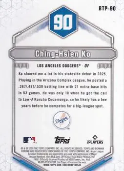 Back of Ching-Hsien Ko