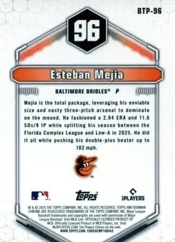 Back of Esteban Mejia