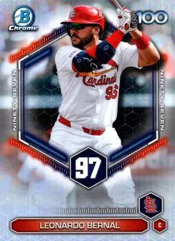 2026 Bowman #BTP-97 Bowman Scouts' Top 100 Leonardo Bernal