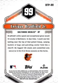 Back of Enrique Bradfield Jr.