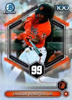 2026 Bowman #BTP-99 Bowman Scouts' Top 100 Enrique Bradfield Jr.
