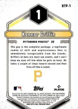 Back of Konnor Griffin