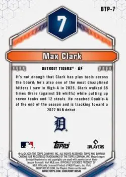 Back of Max Clark