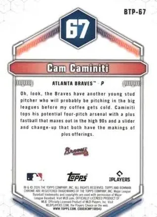 Cam Caminiti back